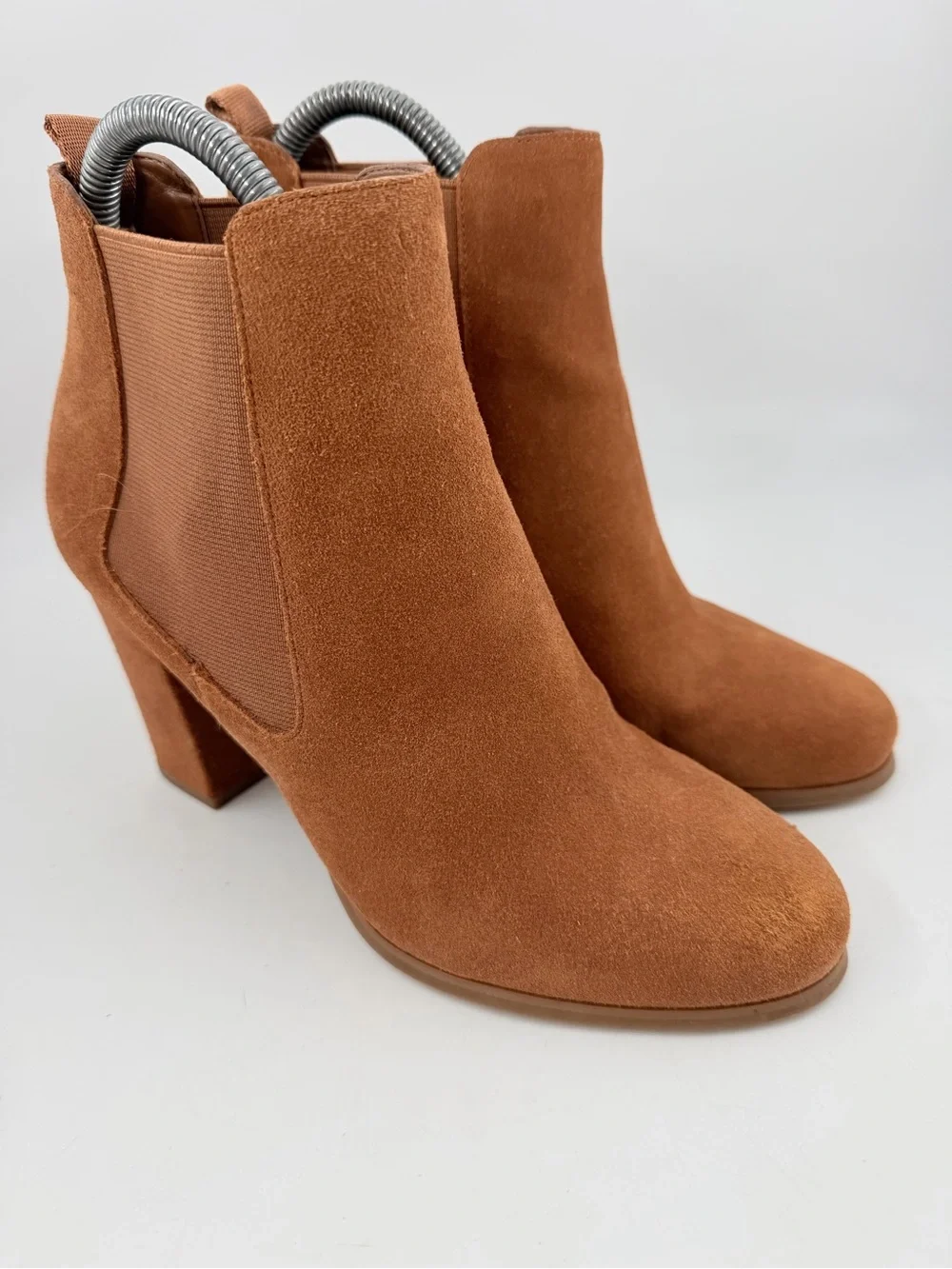 NEW! Michael Michael Kors Women’s Lottie Brown -SZ 7.5- Suede Chelsea Bootie